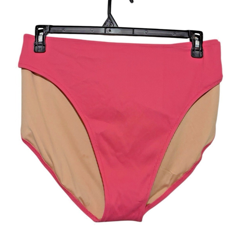 NEW Old‎ Navy Swim Bottoms Bikini  Women Plus Size 4X Pink